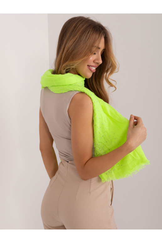 Šalikas, fluor geltona