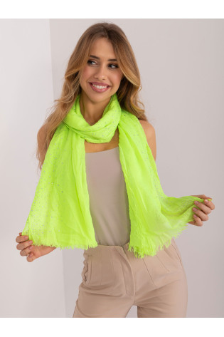 Šalikas, fluor geltona