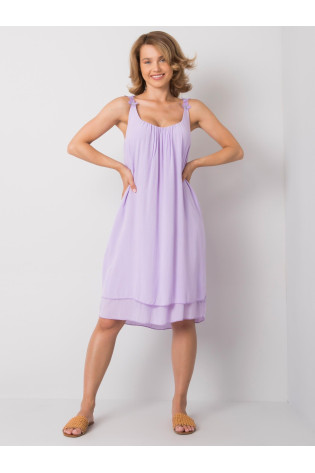 Violetinė laisvalaikio suknelė 2