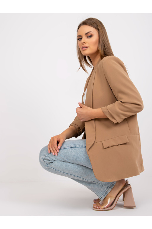 Šviesiai rudas švarkas 2