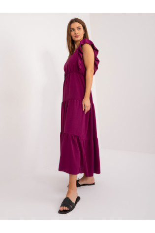 Suknelė, tamsiai violetinė 2