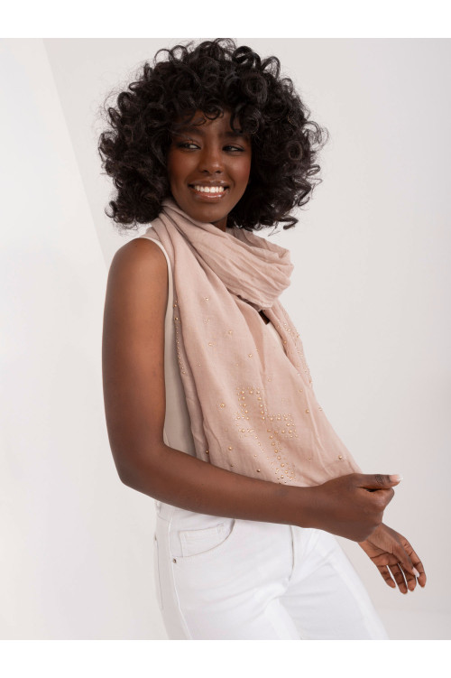 Šalikas, smėlio spalvos