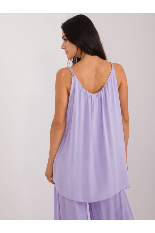 Viršus, šviesiai violetinis
