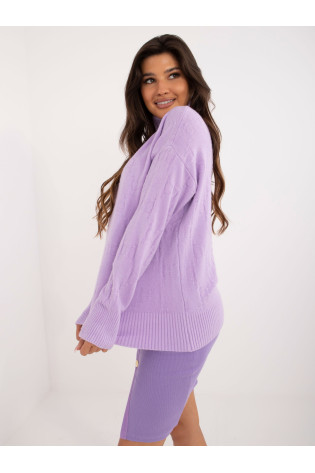 Megztinis, šviesiai violetinis