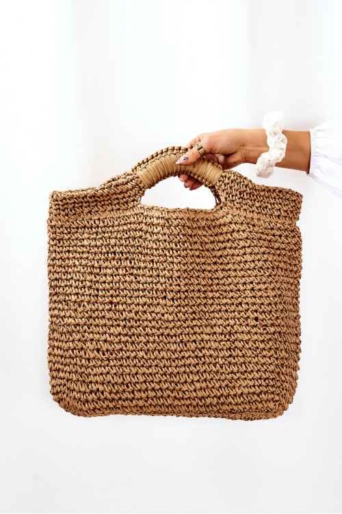 Didelė moteriška rankinė Big Star JJ574103 Beige