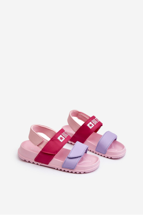Šviesūs sandalai mergaitėms Big Star NN374530 Pink