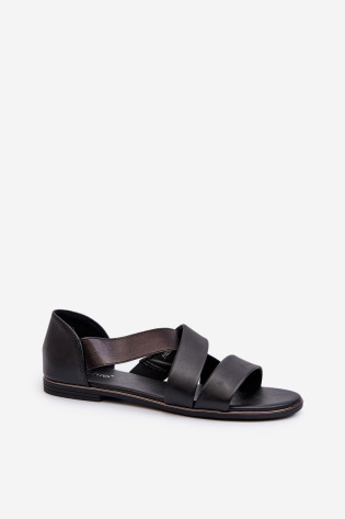 Odinės basutės su šleifu, Black Puglia