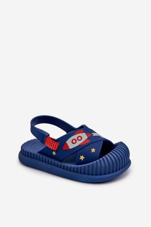 Vaikiškos basutės 83525 Ipanema Cute Baby tamsiai mėlynos spalvos
