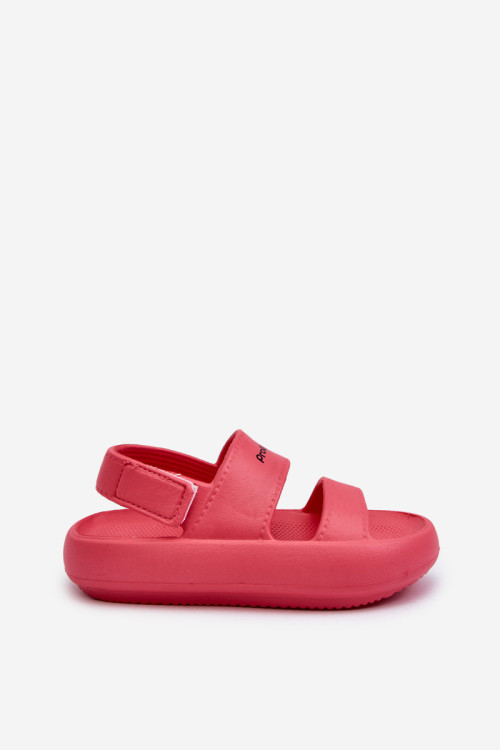 Šviesūs Velcro putplasčio sandalai ProWater PRO-24-05-02K Pink