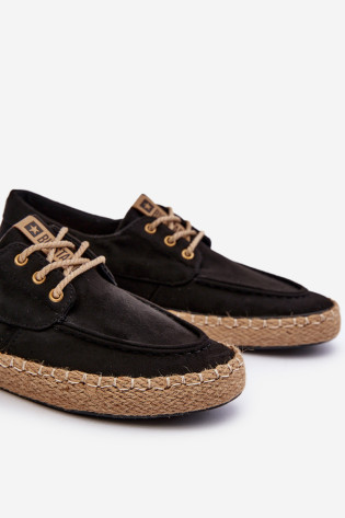 Vyriškos suvarstomos espadrilės Big Star NN174051 juodos