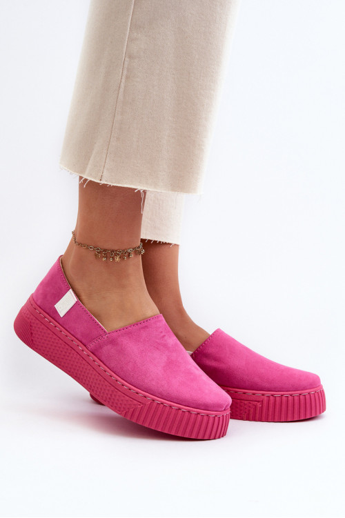 Moteriški sportbačiai su platforma NN276009 Memory Foam System Fuchsia