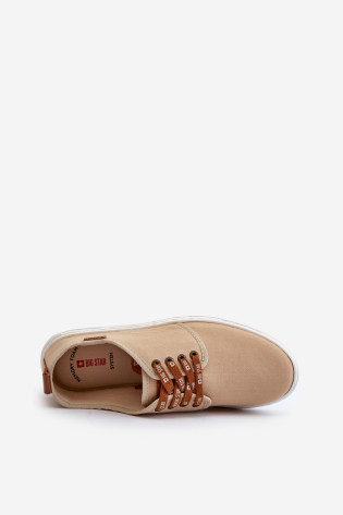 Vyriški sportbačiai Big Star NN176001 Memory Foam System Beige
