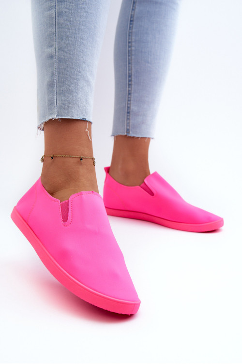 Moteriški užsegami sportbačiai Fuchsia Lovinia