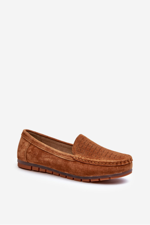 Zomšiniai moteriški mokasinai Camel S.Barski LR755