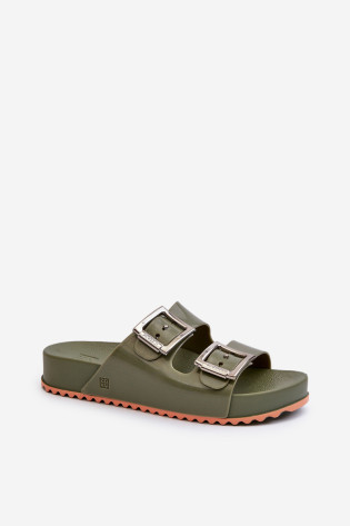 Moteriškos Smooth Slides ZAXY NN285057 Tamsiai žalia 2