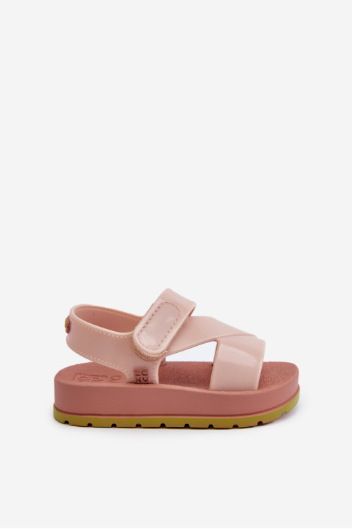 Vaikiški Velcro sandalai Kvepiantys ZAXY LL385002 Šviesiai rožinės spalvos