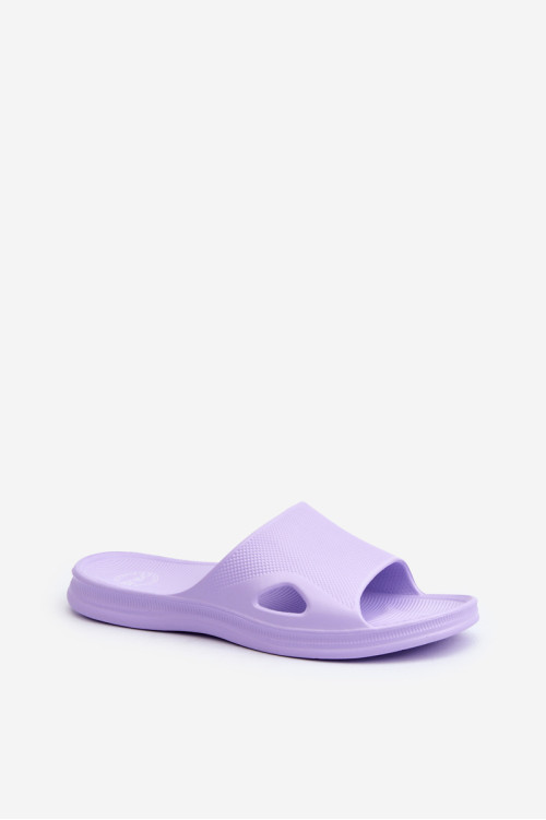 Klasikinės moteriškos šlepetės Violetinė Juniria