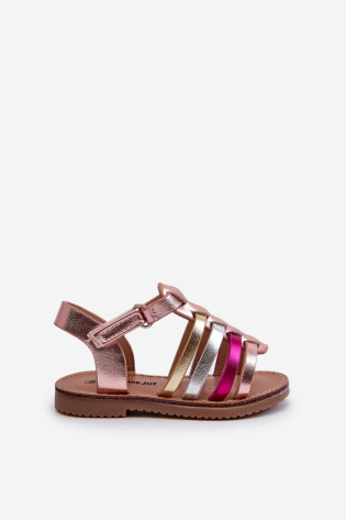 Vaikiški sandalai Gladiator Užsegami lipdukais, Multicolor Radovia 2