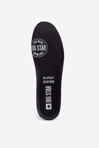 BIG STAR HI-POLY SYSTEM batų vidpadžiai 2 poros juodi 2