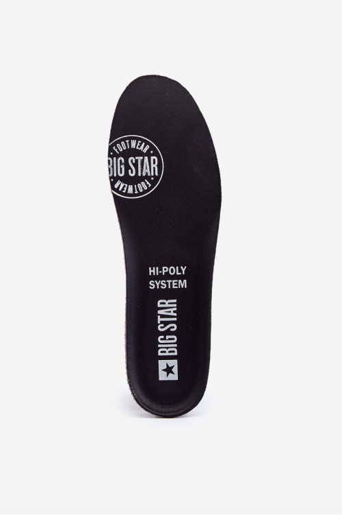 BIG STAR HI-POLY SYSTEM batų vidpadžiai 2 poros juodi