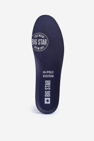 BIG STAR HI-POLY SYSTEM batų vidpadžiai 2 poros tamsiai mėlynos spalvos 2