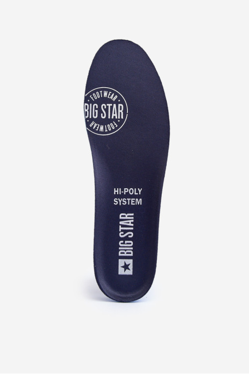 BIG STAR HI-POLY SYSTEM batų vidpadžiai 2 poros tamsiai mėlynos spalvos