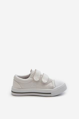 Vaikiški velcro sportbačiai Big Star NN374117 balti
