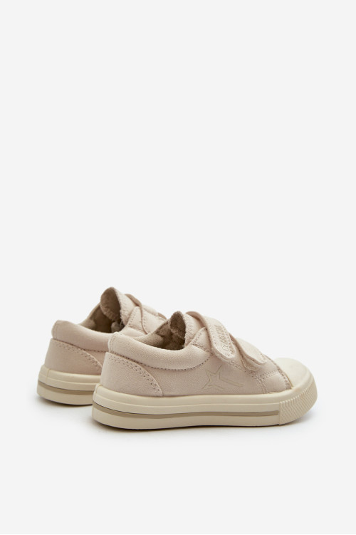 Vaikiški velcro sportbačiai Big Star NN374112 Smėlio spalvos