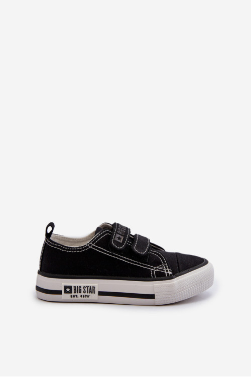 Vaikiški velcro sportbačiai Big Star LL374015 juodi