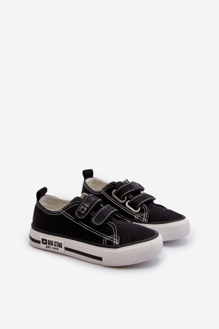 Vaikiški velcro sportbačiai Big Star LL374015 juodi 2
