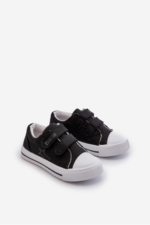 Vaikiški velcro sportbačiai Big Star NN374111 juodi