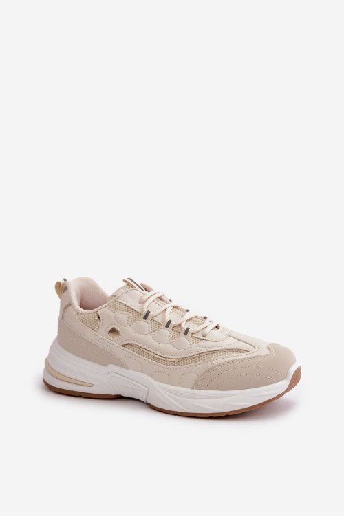 Sportiniai batai Eco Leather Sneakers Beige Verilisse