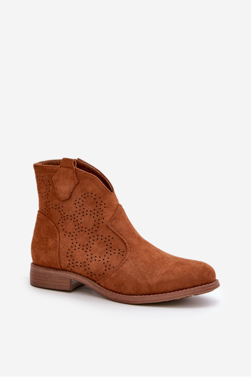 Ažūriniai moteriški aukštakulniai batai Camel S.Barski HY42-151