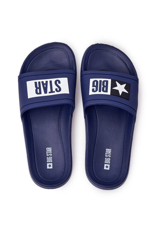 Vyriškos šlepetės Big Star DD174701 tamsiai...