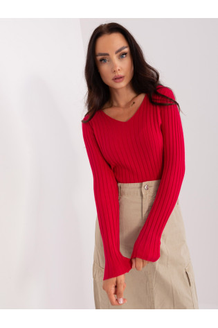 Megztinis, raudonas