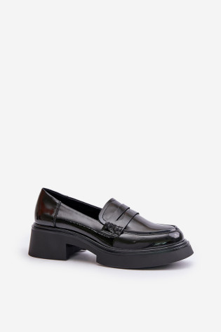 Patentiniai Loafers Moteriški Loafers D&A JC42-62 Juoda 2
