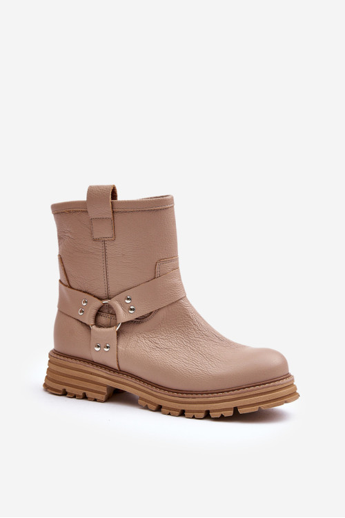 Moteriški odiniai batai Lewski 3610 Beige