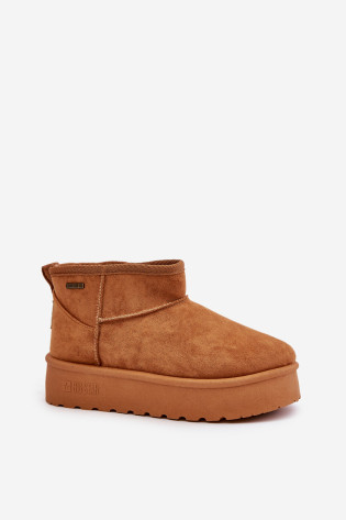 Žemos platformos sniego batai Big Star OO274A098 Camel