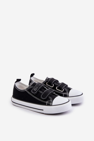 Vaikiški velcro sportbačiai Big Star OO374008 Juodi 2