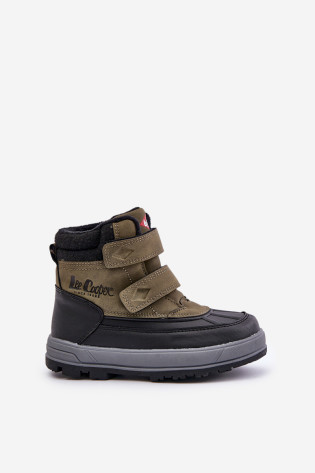 Lee Cooper berniukų izoliuoti sniego batai LCJ-23-01-2058 žalia