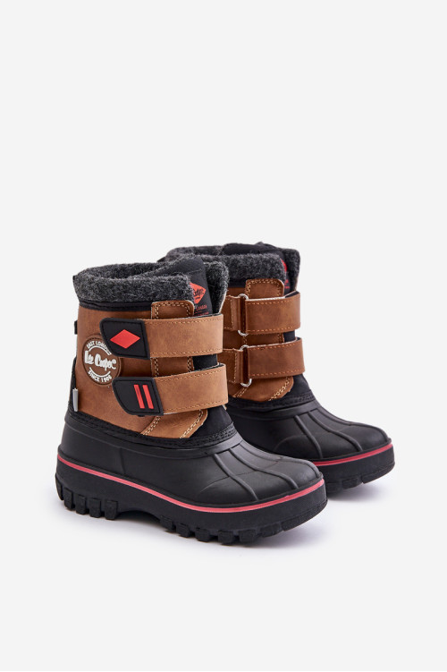 Vaikiški Velcro sniego batai Lee Cooper LCJ-24-44-2864K Camel