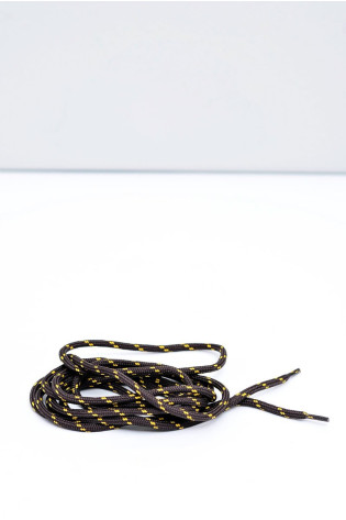 CORBBY Trekking Lace-ups raišteliai ruda/geltona