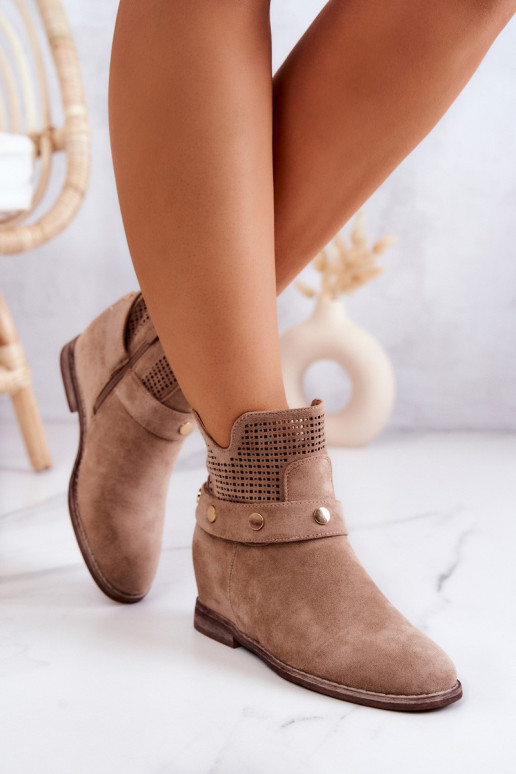 Moteriški pavasariniai batai Beige Royale