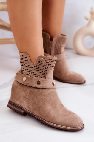 Moteriški pavasariniai batai Beige Royale 3