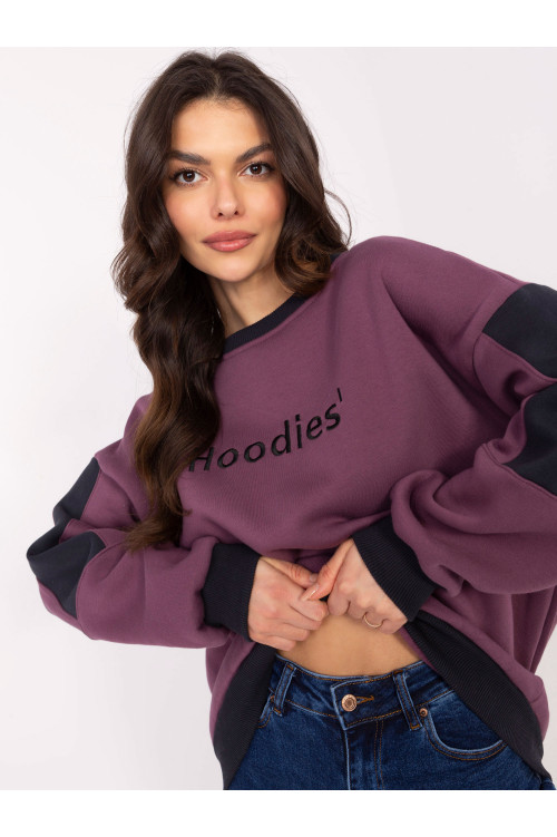 Megztinis, tamsiai violetinis