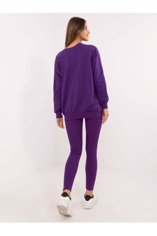 Komplektacija, tamsiai violetinė