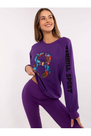 Komplektacija, tamsiai violetinė 2