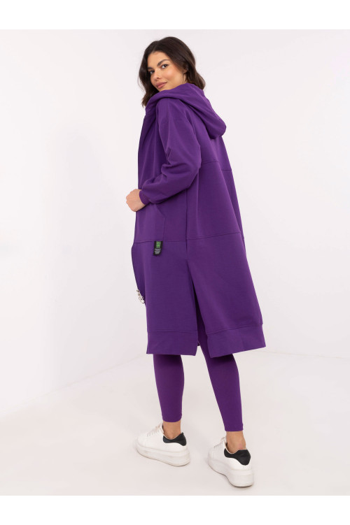 Komplektacija, tamsiai violetinė
