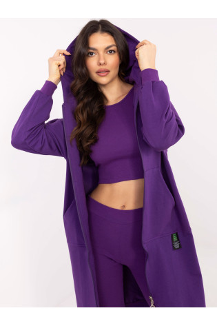 Komplektacija, tamsiai violetinė