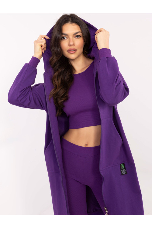 Komplektacija, tamsiai violetinė